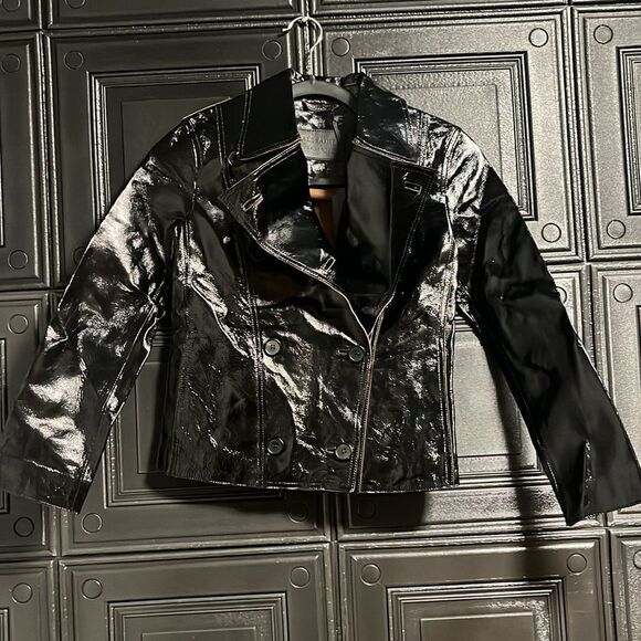 Allsaints deebee leather blazer